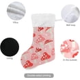 thumbnail image 3 of Coolnut 17.7 Inch Christmas Stockings, 2 PCS Cute Mushroom Presonalized Large Stocking Sock for Family Holiday Xmas Party Decorations, 3 of 7