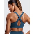 thumbnail image 2 of Top deportivo CRZ YOGA con cierre frontal, sin varillas, de alto impacto 36DD, 2 of 6