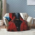 thumbnail image 5 of Blanket Scarlett Johansson Soft and Comfortable Warm Fleece Throw Blankets Yoga Blankets Beach Blanket Picnic Blankets Gift for Dorm room office decor Sofa Bed Camping Travel All Season, 5 of 6