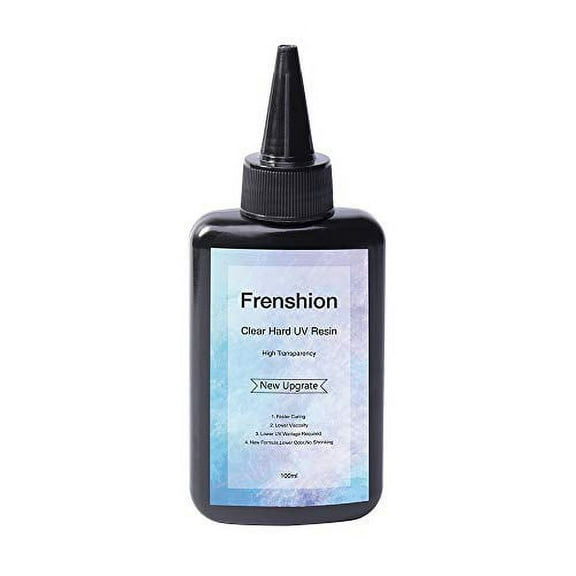 100ML Hard Type Crystal Epoxy Resin, Resin Adhesive Glue For Jewelry Making Craft Decoration