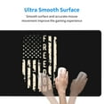 thumbnail image 5 of DouZhe Large Mouse Pad, Freedom American Flag Non-Slip Waterproof Rubber Keyboard Office Desk Pads Mousepad, 29.5 x 15.8 inches 3mm Thick, 5 of 7