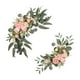 thumbnail image 4 of 2 guirnaldas de flores artificiales para boda, elegantes y realistas. Rosa, 4 of 9