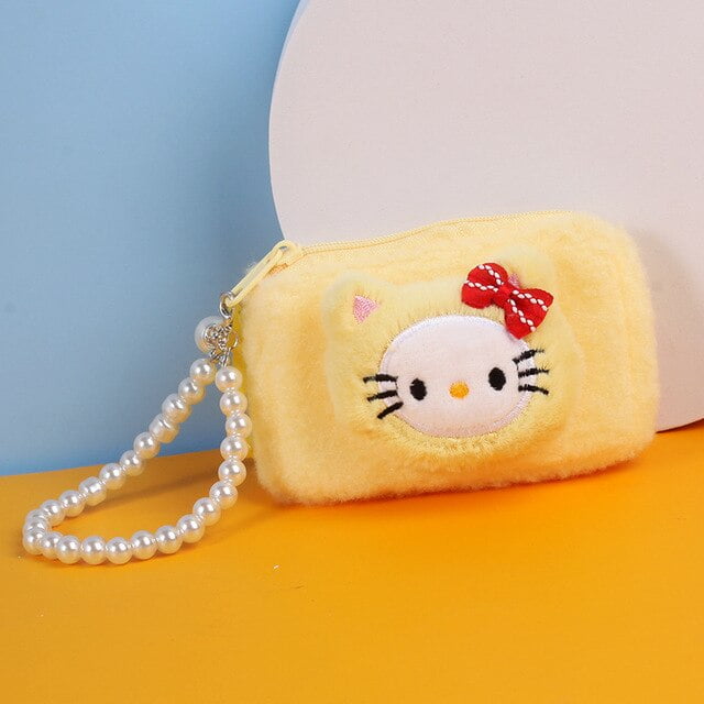 Hello Kitty Purse Kawaii Sanrioed Crossbody Bag Fashion Pu Leather Cute  Luxury Wallet C100 - Lusy Store