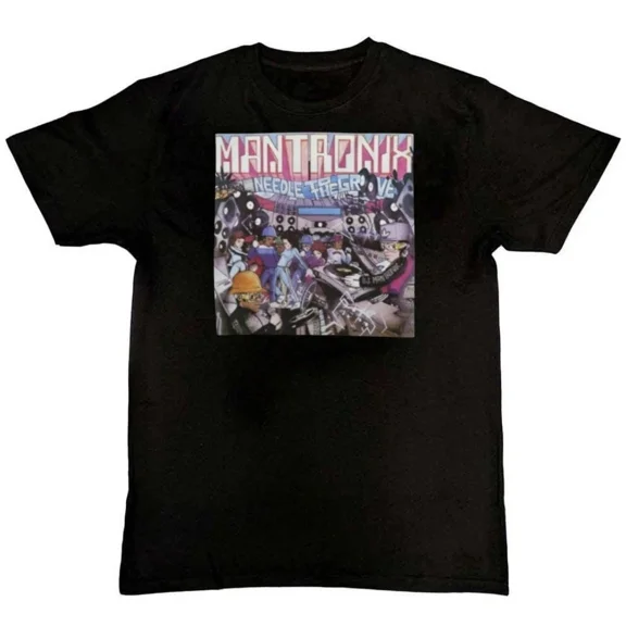 New Mantronix - Needle To The Groove Graphic Print T-Shirt S M L XL 2 3 4 XL