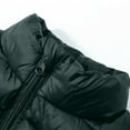 thumbnail image 6 of Boys Girls Down Vest Lightweight Water-Resistant Packable Hooded Puffer Jacket Full-zip 2-10T Kids Waistcoat (8 Years, Dark Green), 6 of 7