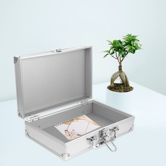 NUOLUX Tool Box Spacious Interior with Aluminum Alloy Carrying Case