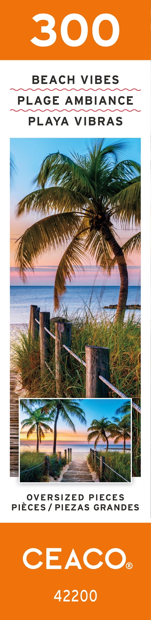 Ceaco - Scenic Photography - Boardwalk Key - 300 Piece Jigsaw Puzzle