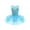 Blue, variant on Haitryli Kids Girls Sleeveless Mesh Splice Sequins Ballet Dance Tutu Dress Gymnastic Leotard Dancewear Blue 8