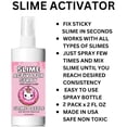 thumbnail image 3 of Spray activador de limo Slime Dazzle, paquete de 2 unidades, 60 ml, 3 of 3