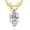Yellow Gold, variant on 0.75 to 5 Carat IGI Certified LAB GROWN Marquise Cut Diamond Pendant Necklace 4 Prong + 16" Silver Chain (H-I Color VS1-VS2 Clarity) 14K White Gold 0.75 Carat