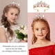 thumbnail image 4 of Diadema con forma de corona VELSCRUN Rapunzel para niñas con forma de princesa, 4 of 7