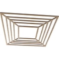 thumbnail image 2 of 20"OD x 7 3/8"ID x 3/8"T Raven Wood Fretwork Pierced Ceiling Medallion, Hickory, 2 of 3