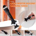thumbnail image 2 of Kit de herramientas de calafateo CaulkMaster 3 en 1 con 5 almohadillas y raspador, 2 of 7