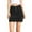 Black, variant on Love Tree Women's Juniors Cargo Denim Mini Skirt (M, Olive)