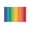 Multicolor, variant on Outdoor Sun Shade Sail 12'x16', Rainbow Striped Patio Beach Shade Canopy Cloth Waterproof, Colorful Gradients Modern Abstract Art TearResistant & UV Protection Sun Sail for Backyard Garden Deck
