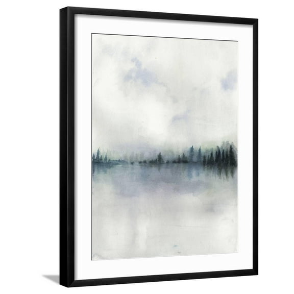 Art.com Horizon Whisper I Art Print by Grace Popp, Black Frame Wall Art, 23" x 29"