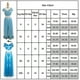 thumbnail image 3 of Disfraz de Aladino para mujer, disfraz de princesa Jasmine, disfraz de fiesta, disfraz de Cosplay, 3 of 3