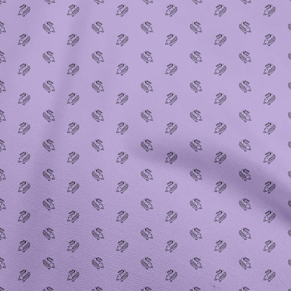 oneOone Cotton Flex Amethyst Fabric Retro Minimal Iron Quilting Supplies Print Sewing Fabric By The Yard 40 Inch Wide
