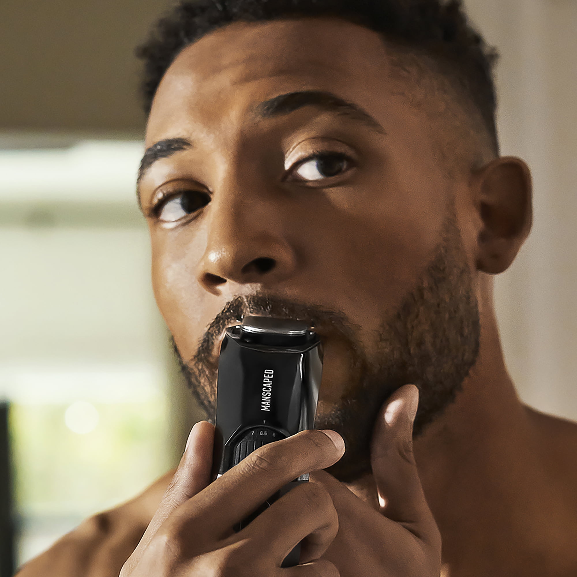 MANSCAPED® The Beard Hedger® Replacement SkinSafe® Trimmer Blade, Premium Stainless Steel T-Blade, 1 Count