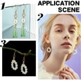 thumbnail image 6 of 100Pcs Stainless Steel Earring Making Kit Gold Color Earring Hooks 100Pcs Jump Rings and 100Pcs Earring Backs for DIY Jewelry Making Hole: 1.8mm Pin: 0.7mm, 6 of 6