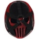 thumbnail image 3 of Máscara de cosplay con calaveras rojas para Halloween, carnaval y pascua, 3 of 3