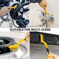 thumbnail image 3 of Wire Brush 7In Stainless Steel Wire Brush Scratch Brushe With Curved Handle Grip, 3 of 7