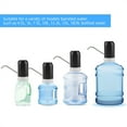 thumbnail image 5 of Portable LED Light Bottled Water Pump USB Rechargeable Dispenser for Home Office (Black), 5 of 5