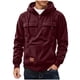 thumbnail image 2 of pstuiky Camisas para hombre de manga larga, Suéter informal de moda para hombre, color liso, con capucha y manga larga camisetas de hombre m, 2 of 6