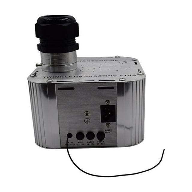 Lumière LED RGB Haute Luminosité 27W Moteur avec Câble Fibre Optique PMMA Kit de Plafond Étoile, Installation Facile