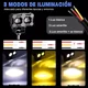 thumbnail image 2 of 2pzs Faros Auxiliares Led Alta/baja Luz 120w Para Auto Moto, 2 of 8