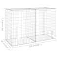 thumbnail image 6 of Charmma Gabion Wall with Covers Galvanized Steel 59.1"x23.6"x39.4", 6 of 6