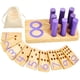 thumbnail image 1 of Counting Peg Board Montessori Math para niños Montessori & Me, 1 of 8