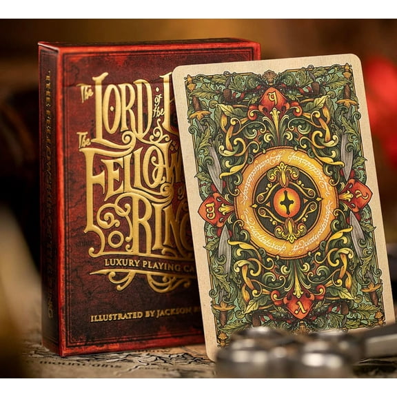 JP GAMES LTD Lord of The Rings Playing Cards by Jackson Robinson, Kings Wild Project