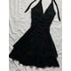thumbnail image 2 of Vestidos Sexy Punk para mujer, ropa Vintage de los años 90, dulce vestido coreano de cintura alta, ajustado, gótico, Harajuku, Y2k, corto, Halter, Verano, 2 of 5