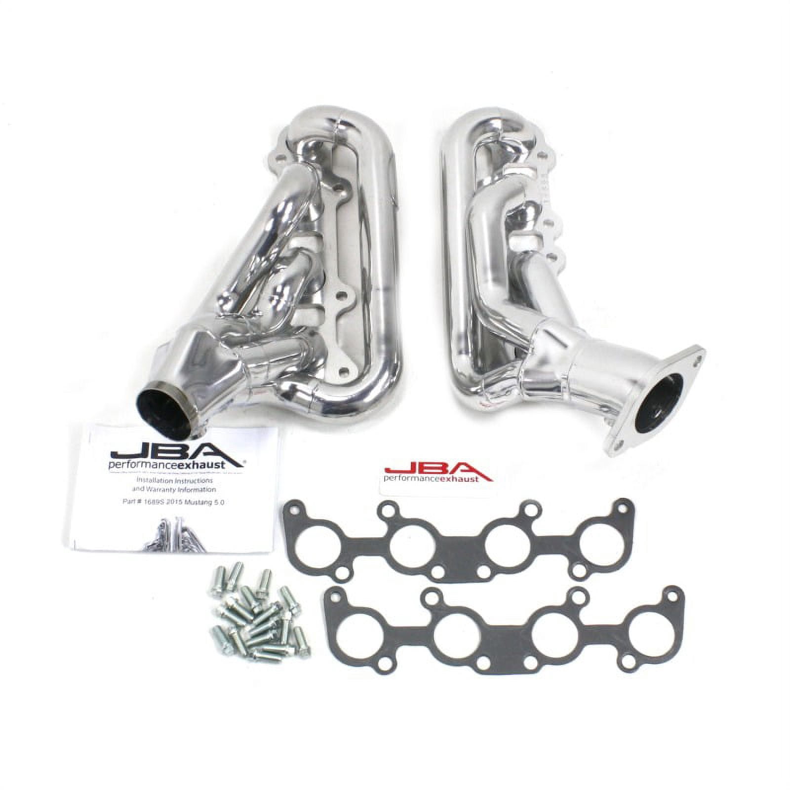 JBA PERFORMANCE EXHAUST 1689SJS Headers Headers - 1-3/4 2015 V8 Mustang - Shorty