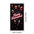 thumbnail image 3 of Neon Style Happy Retirement Banner Party Decoration Background Backdrop for Retirement Party Celebrations Photography Props Decorations, 3 of 7