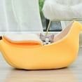 thumbnail image 3 of Cama de plátano Billuyoard suave y cómoda para perros y gatos Verde, 3 of 6