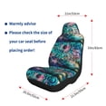 thumbnail image 4 of Naloa Watercolor Mandala Car Seat Covers 2PCs Front Car Seat Covers Universal fit for Most Cars SUVs and Trucks - 1, 4 of 5