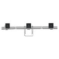 thumbnail image 1 of HX Triple Monitor Bow Kit in Polished Aluminum For 2 - 10.2 lbs. Monitors, 1 of 1