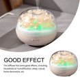thumbnail image 3 of Kearding Humidificador de aire Flor Aroma noche niebla Spayer escritorio aceite esencial 180ml difusor niebla hogar dormitorio Oficina humidificación Aromaterapia y Aceites Esenciales beige amarillo Kearding HA066705-03B, 3 of 6
