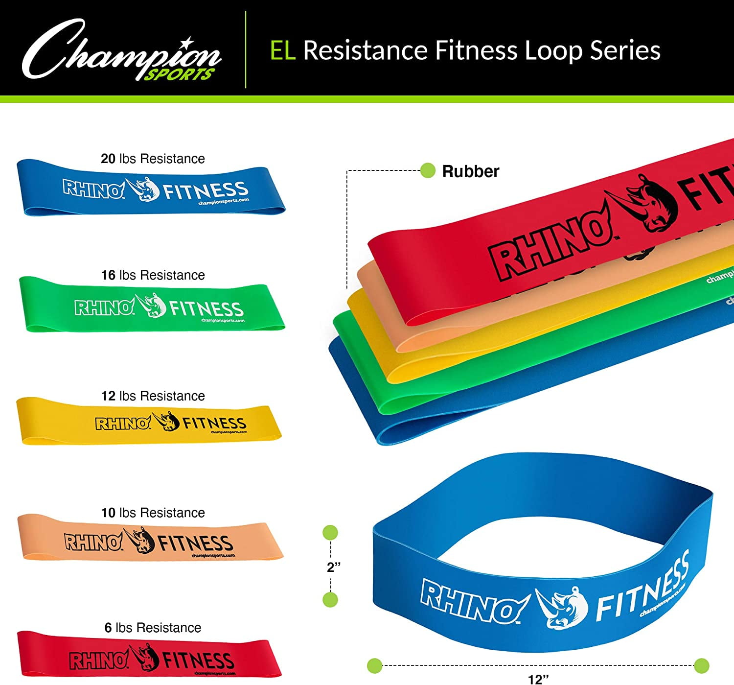 Champion resistance band sale