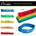 thumbnail image 4 of Champion Sports Stretch Loop Bands for Men and Women, Light-Medium Resistance, 9 lbs, Orange - Durable Fitness Band for Strength Training, Stretching, Rehabilitation - Premium Home Workout Equipment, 4 of 7