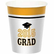 Grad Success Graduation Cups, Pack of 50, Yellow