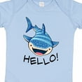 thumbnail image 4 of Inktastic Cute Whale Shark Says Hello Boys or Girls Baby Bodysuit, 4 of 5