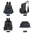 thumbnail image 4 of FORMRS Mini Backpack Purse for Women Quilted Travel Daypack Casual Shoulder Bag, Starry Night Pattern, 4 of 7