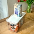thumbnail image 6 of iDesign Pantry Bin with Lid - Plastic Storage Bin with Handles for Fridge or Kitchen Cabinets, 6 of 8