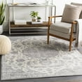 thumbnail image 2 of Monaco MOC-2323 2'7" x 7'3" Area Rug in Medium Gray/Silver Gray/Cream, 2 of 5