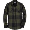 thumbnail image 1 of American Rag - Camisa de franela para hombre, color verde, grande American Rag  Botones al frente, 1 of 1