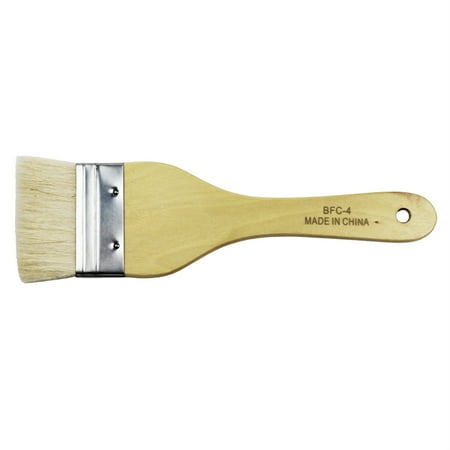 UPC: 0031248513045 | Hake Sheep Hair Flat Brush: 2.5 inches wide