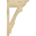 thumbnail image 3 of Ekena Millwork 8"W x 20"D x 32"H Balboa Rough Sawn Traditional Outlooker, Douglas Fir, 3 of 4